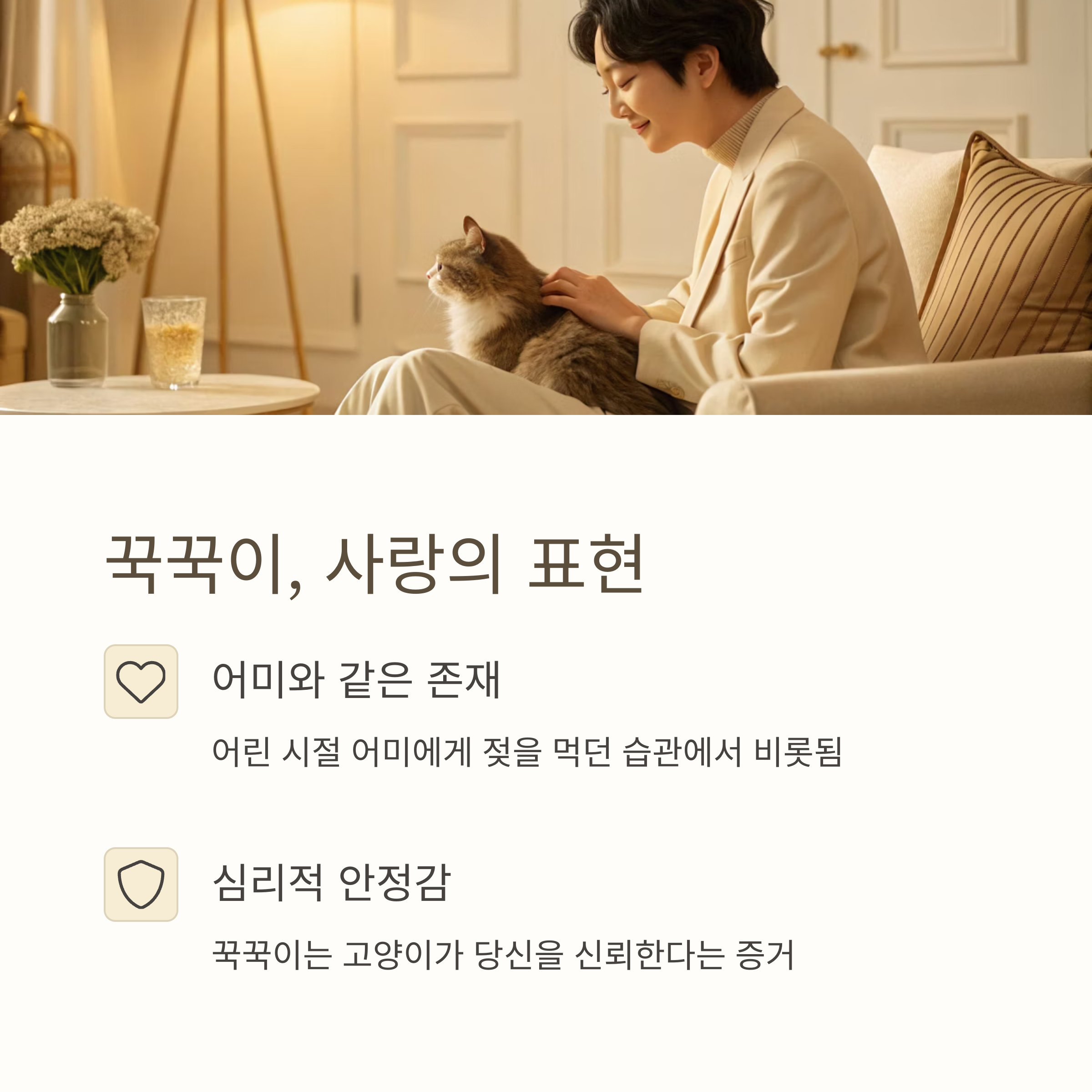 꾹꾹이, 사랑의 표현