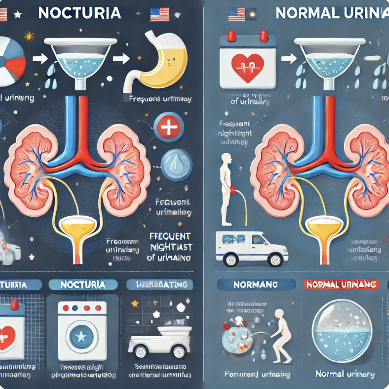 야간뇨, 정상배뇨와 건강한 수면