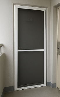 아파트 현관 방충망