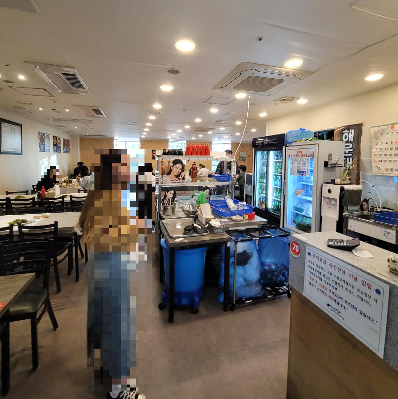 노량진 해운대 별관 내부