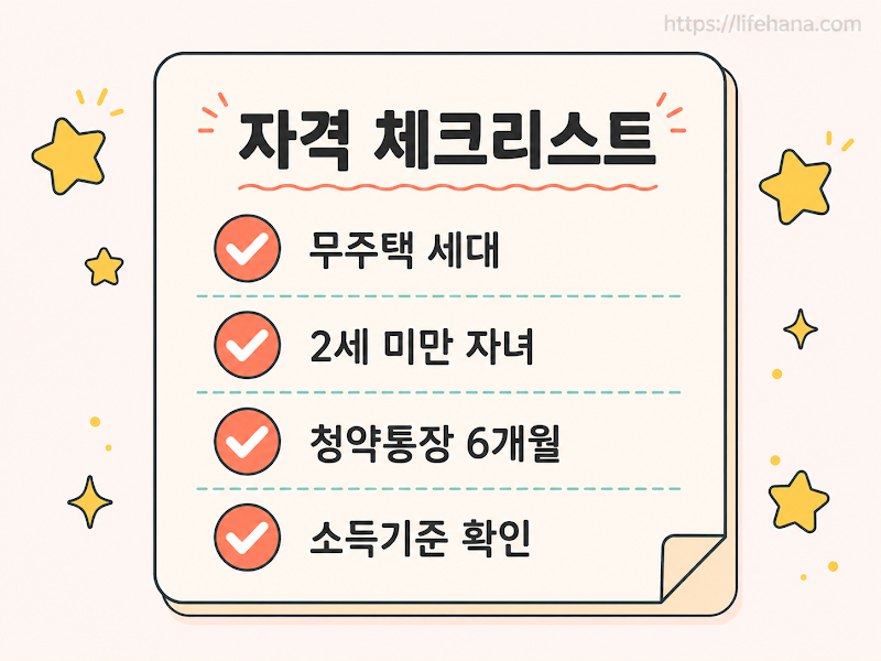 자격 체크리스트