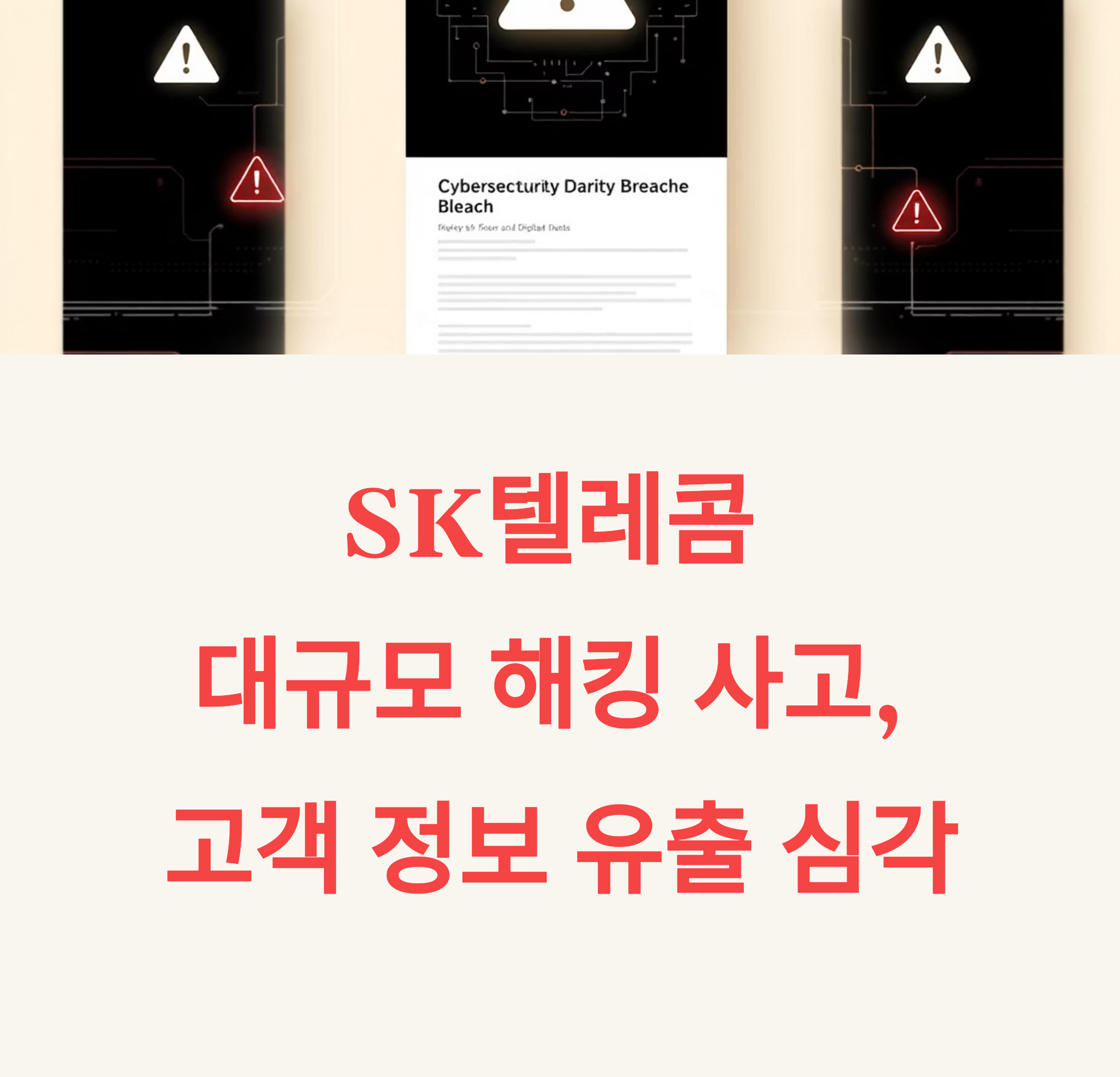 SK텔레콤 해킹 사건의 전말