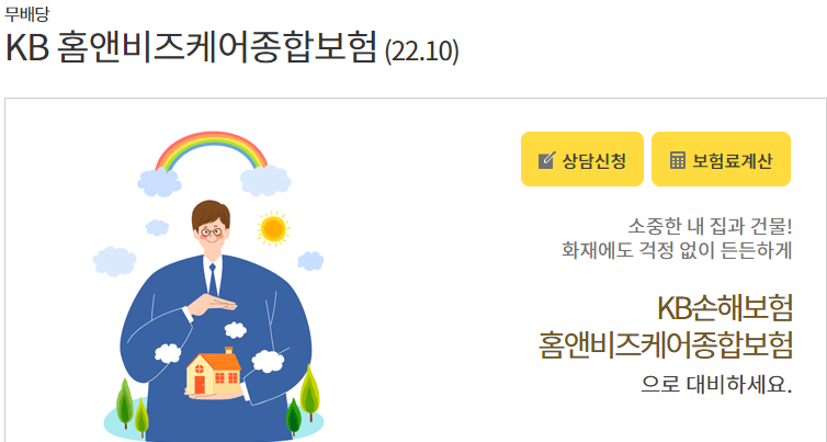 KB 홈앤비즈케어종합보험