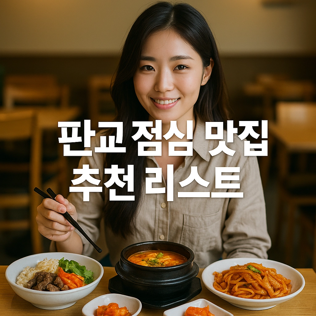 판교 직장인 점심, 정말 맛있는 곳은 어디일까 2025년 진짜 인기 맛집과 메뉴, 점심 꿀팁까지 한눈에!