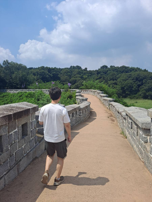 광성보로 되돌아가는 길