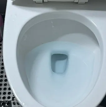 변기 물때 구연산 분무 후브러시로 황변제거 요령_15