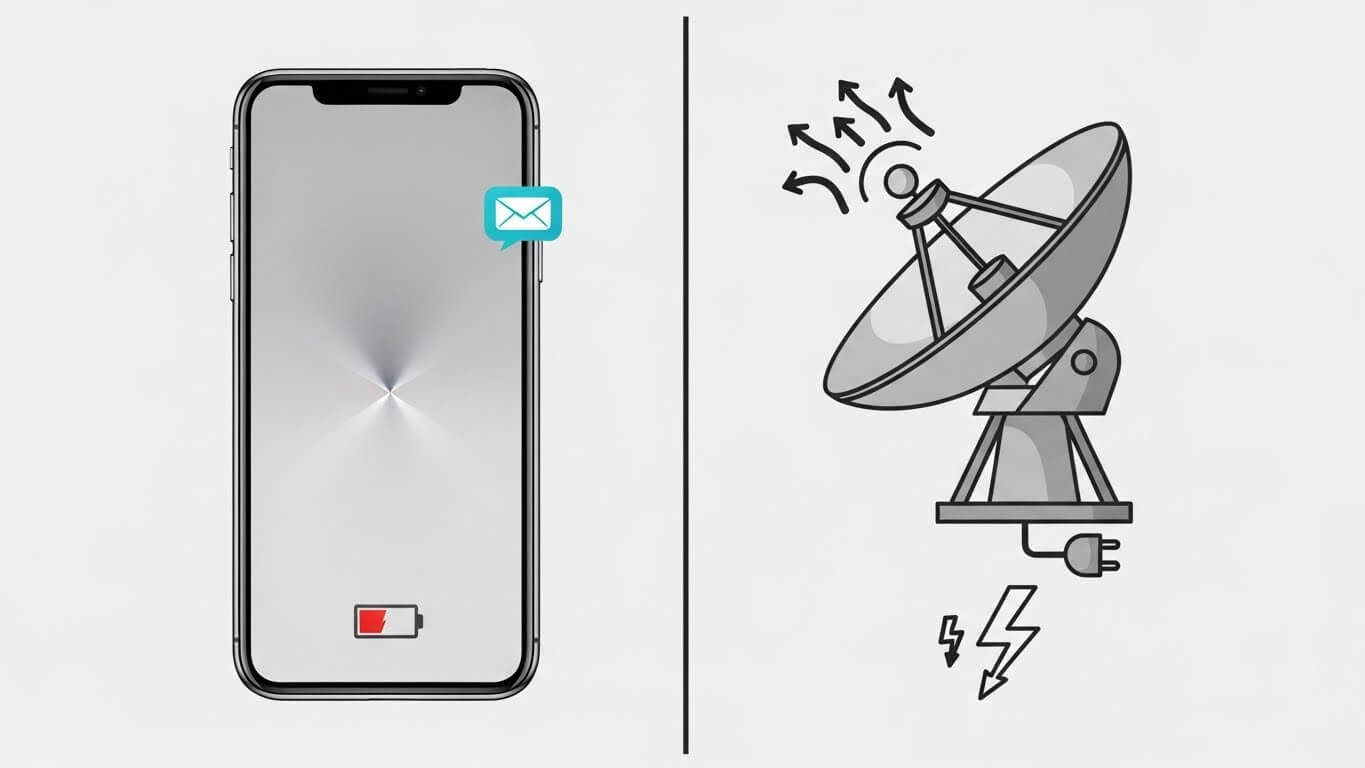 위성 메시징 vs 인터넷: 장단점 비교