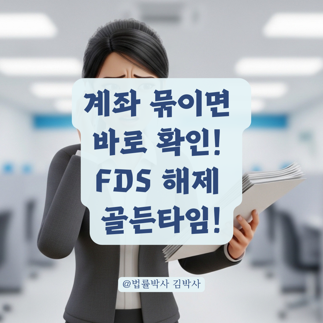 FDS 정지 해제 늦어질 때 발생하는 불이익과 대응 시기 알아보기!