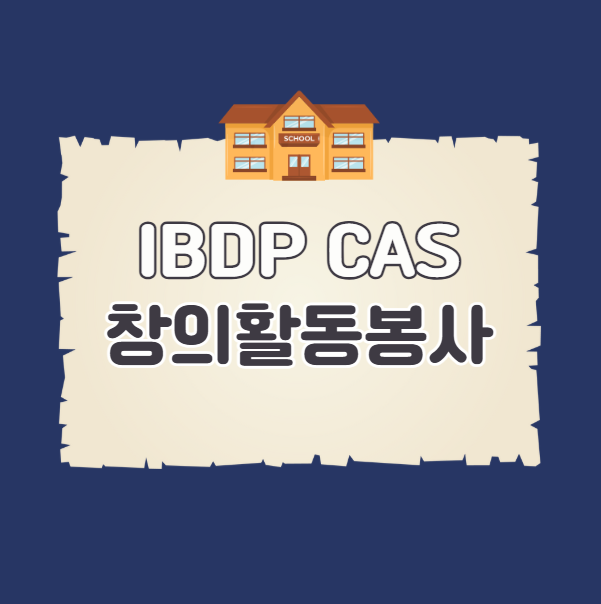 IBDP 창의활동봉사 CAS와 과목 선택 팁