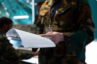 병무관련 전자공증 위임장