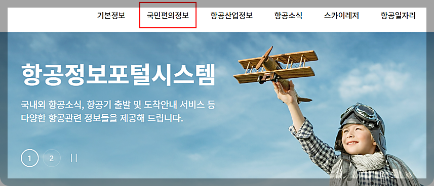 항공정보포털시스템