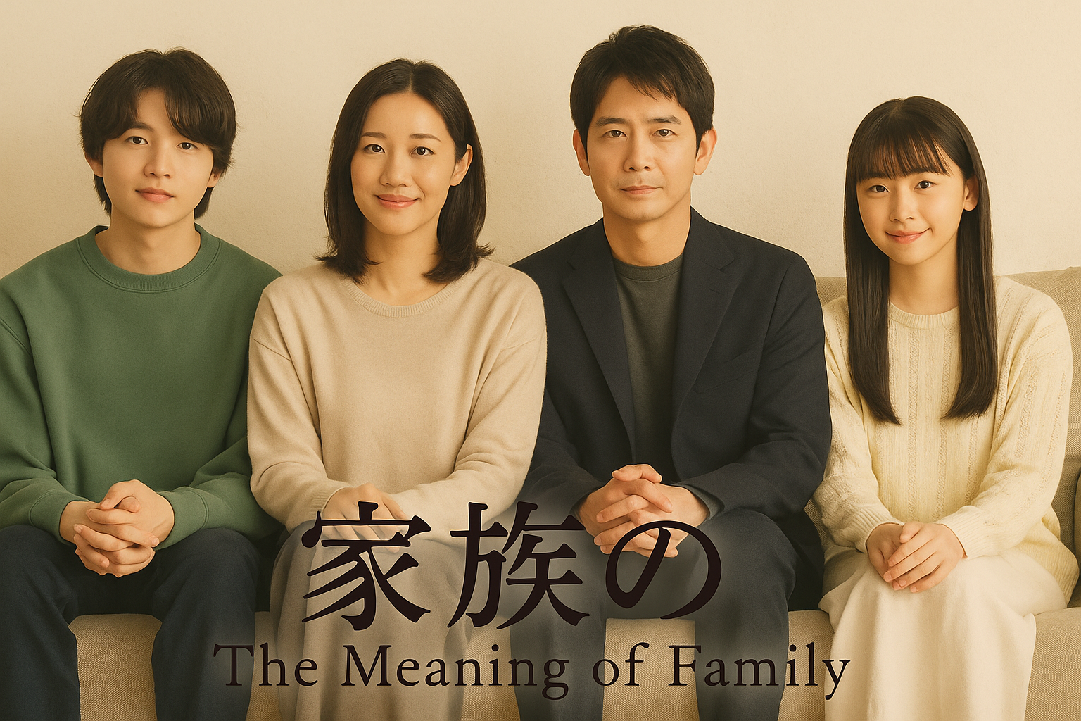 가족의 의미 가족관계 등장인물 총평 이미지