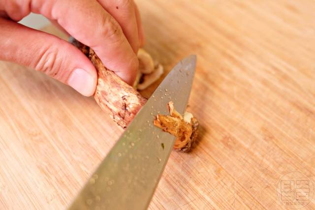 송이버섯밥 만들기 송이버섯 손질법