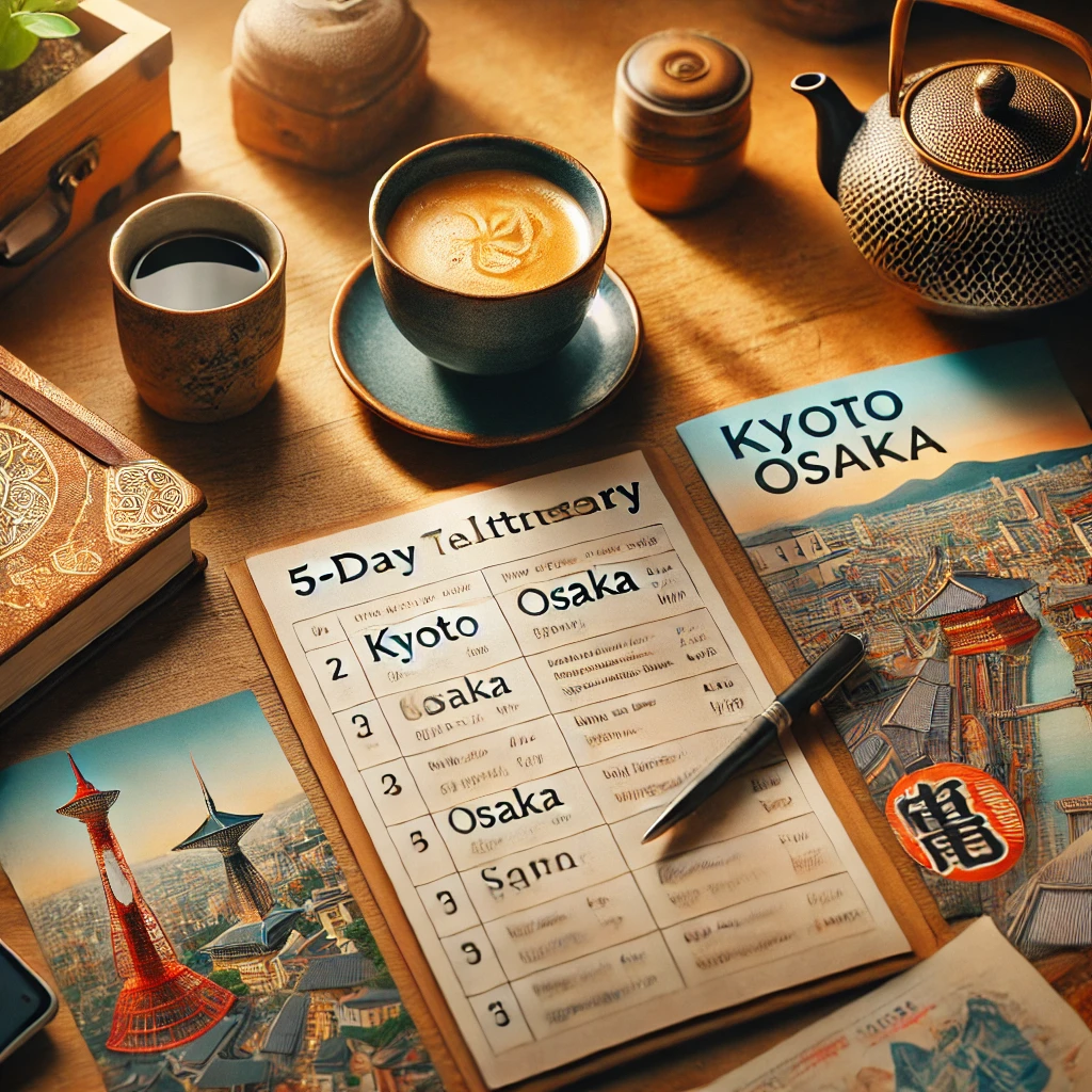 오사카도쿄여행일정표