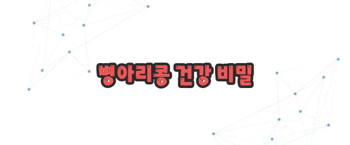 병아리콩 효능 이보다 자세히 설명할순없다