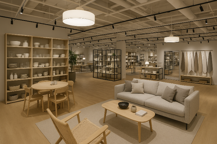 체험형 인테리어 전시장