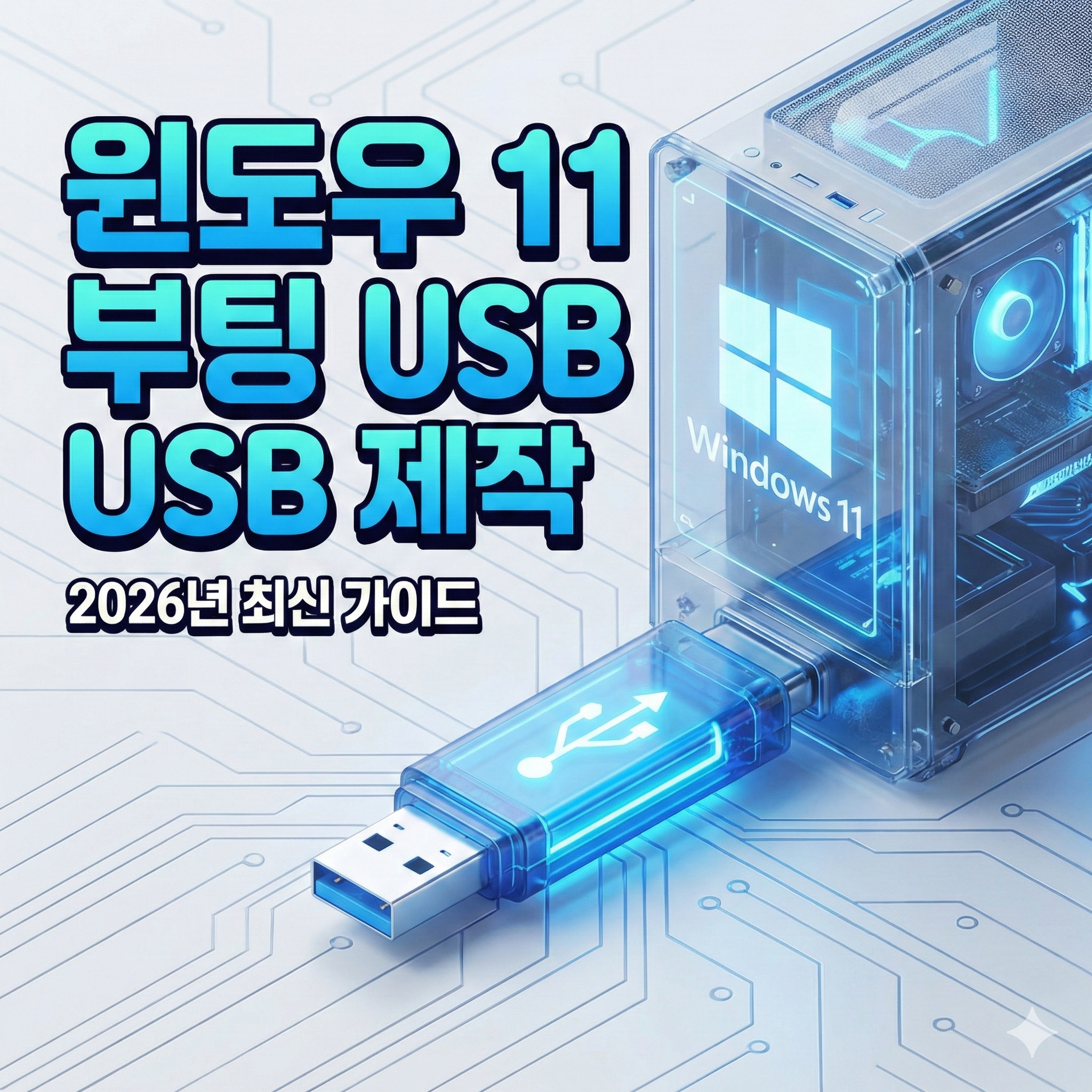 윈도우11 부팅 usb