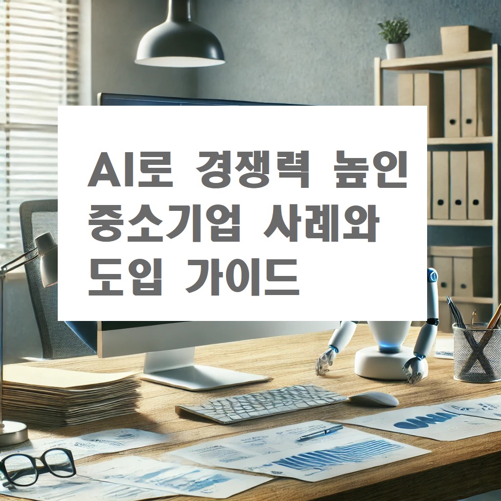 AI로 경쟁력 높인 중소기업 사례와 도입 가이드