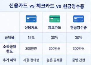 연말정산 소득공제 세액공제 차이와 절세 전략 가이드