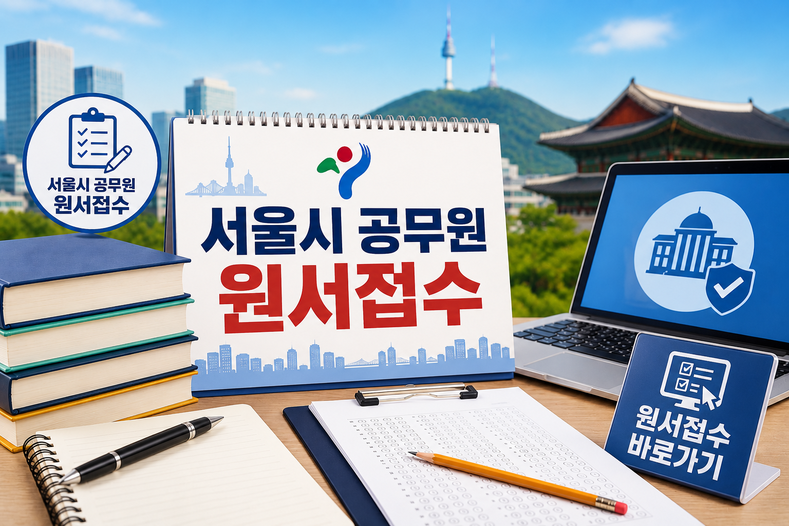 서울시 공무원 원서접수 기간 총정리｜접수방법부터 일정&middot;주의사항까지 한번에 관련 사진