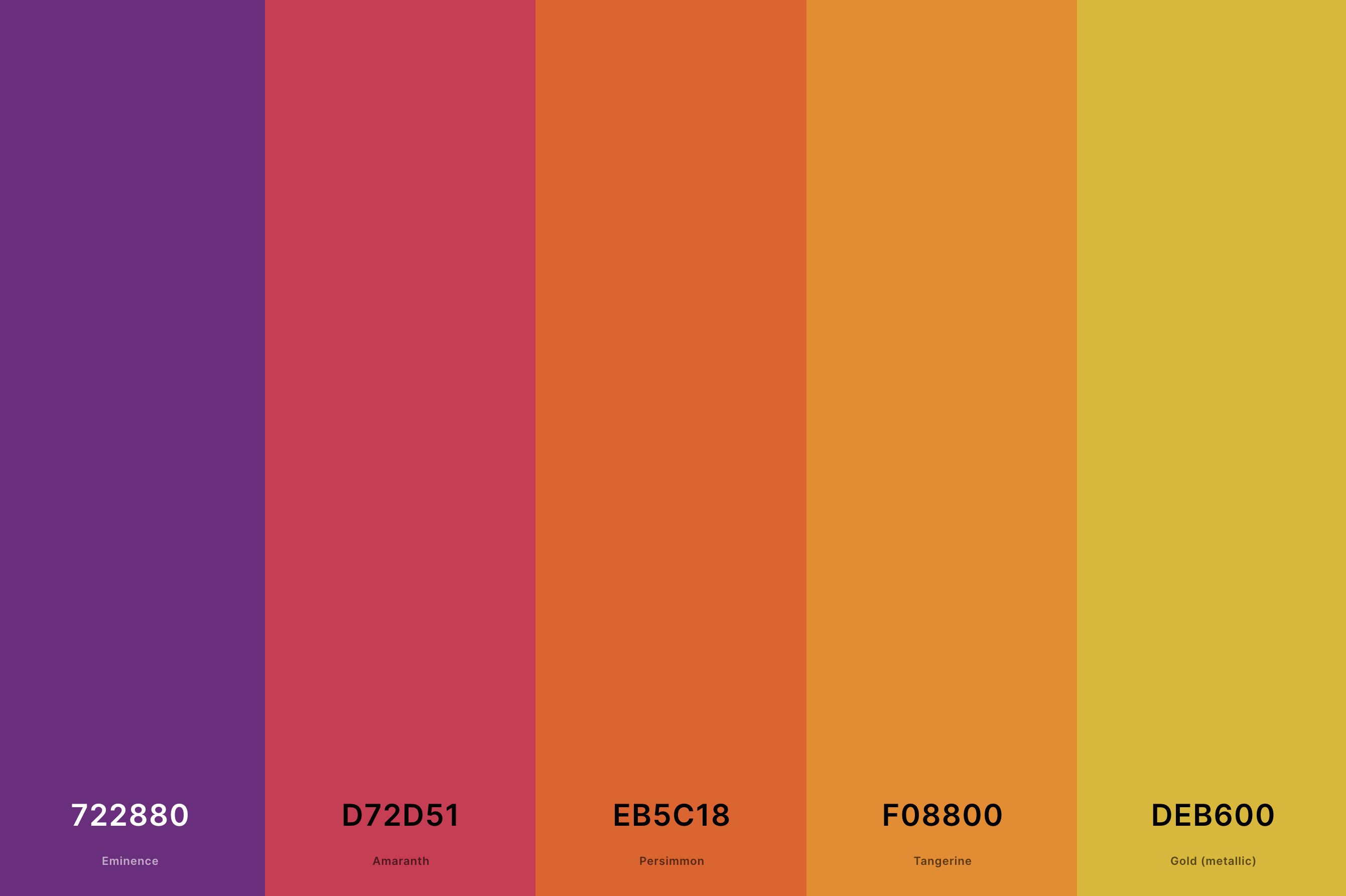 70's Retro Color Palette
