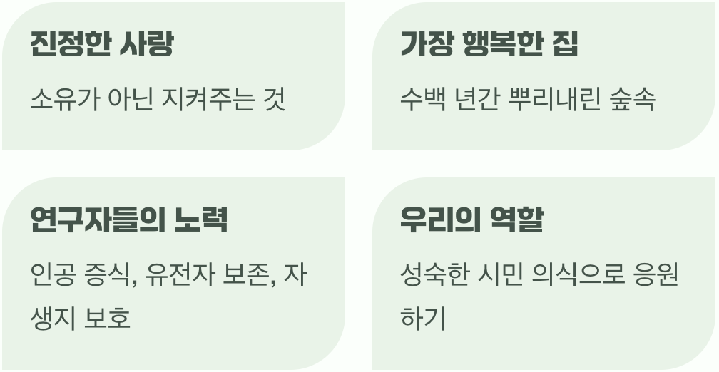 소유가 아닌 '보호'라는 이름의 사랑