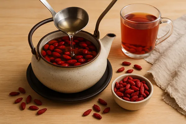 피로 회복에 도움 되는 산수유 차