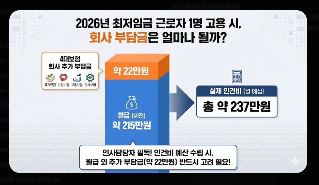 2026년 최저시급 실수령액 계산기 완벽 가이드