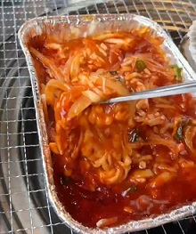 조개양념구이