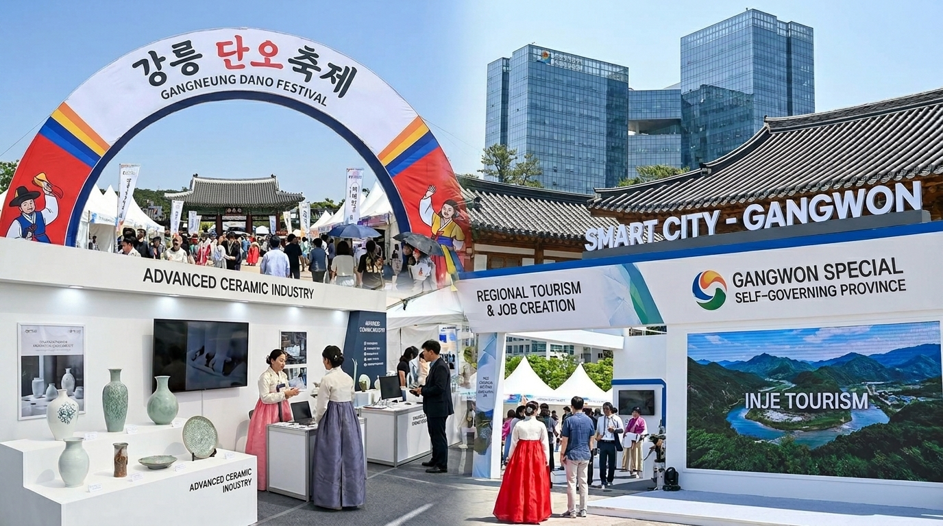 강릉 첨단세라믹산업 20억원 투자 확정, 지방소멸 위기 극복