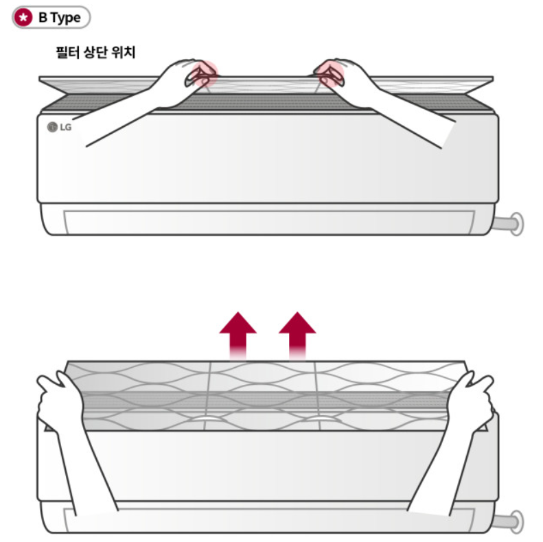 에어컨 필터 청소