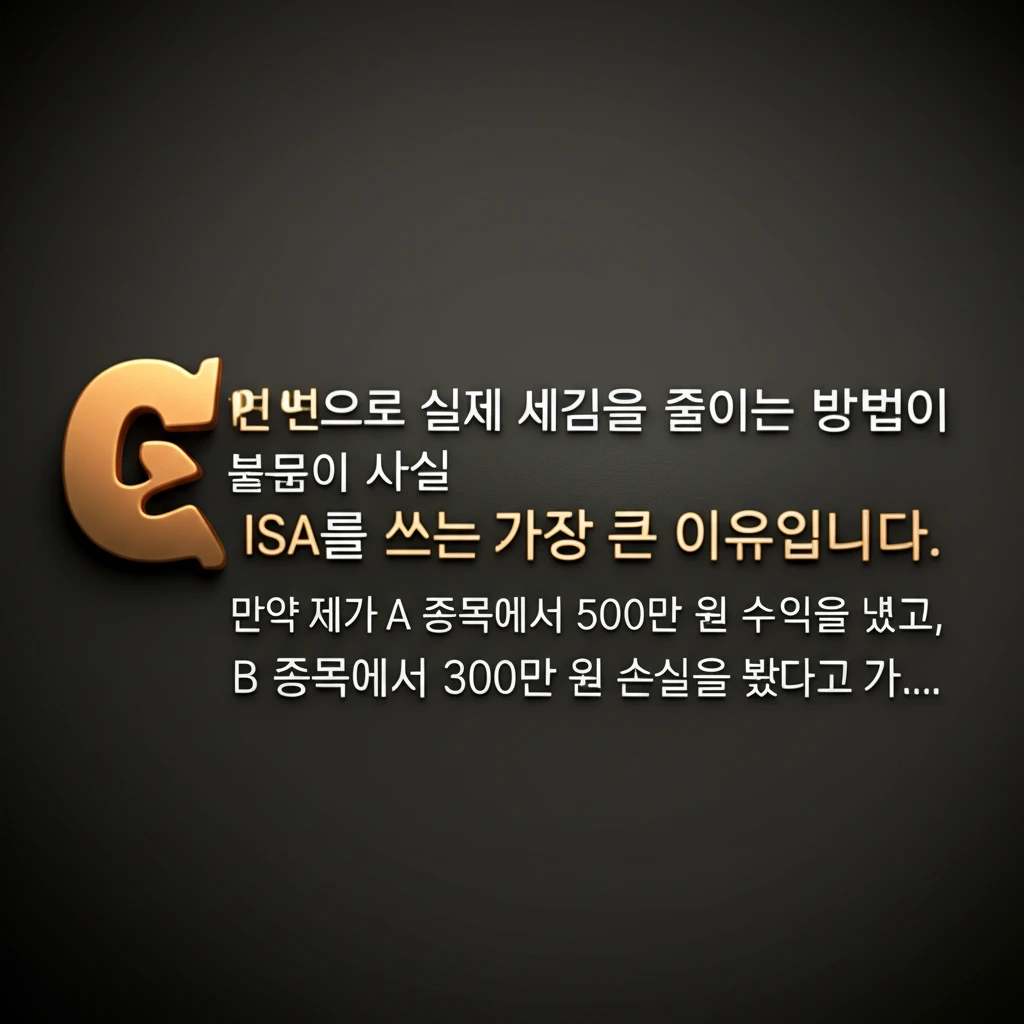 ISA 절세 혜택 총정리 비과세 한도..