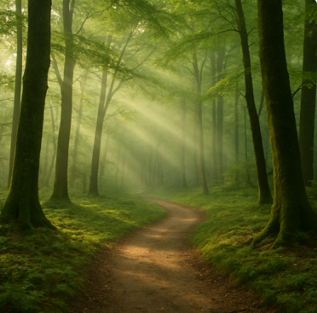 숲과 인간 감각의 경계를 허무는 경험