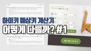 하이키 예상키