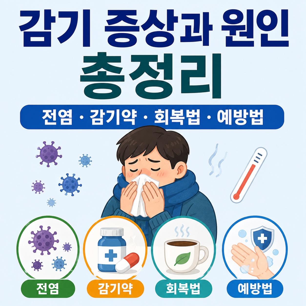 감기 증상과 원인