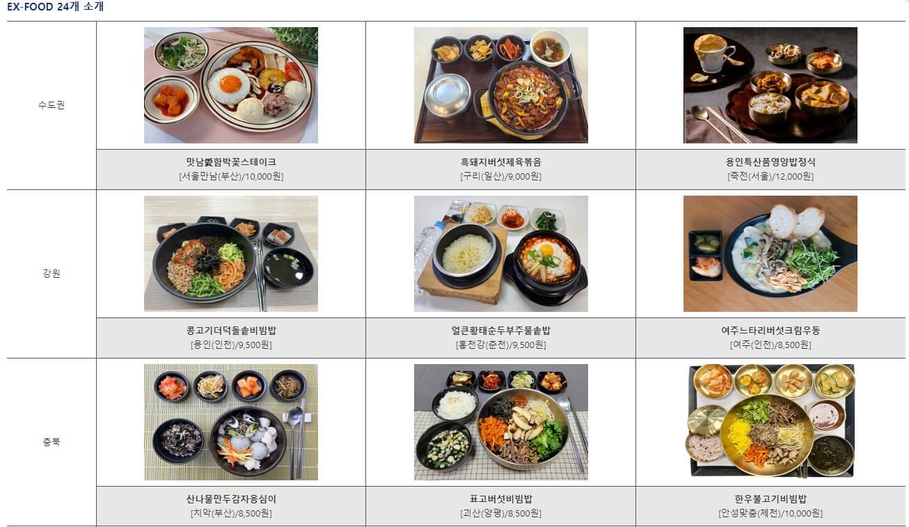 한국도로공사 ex-food