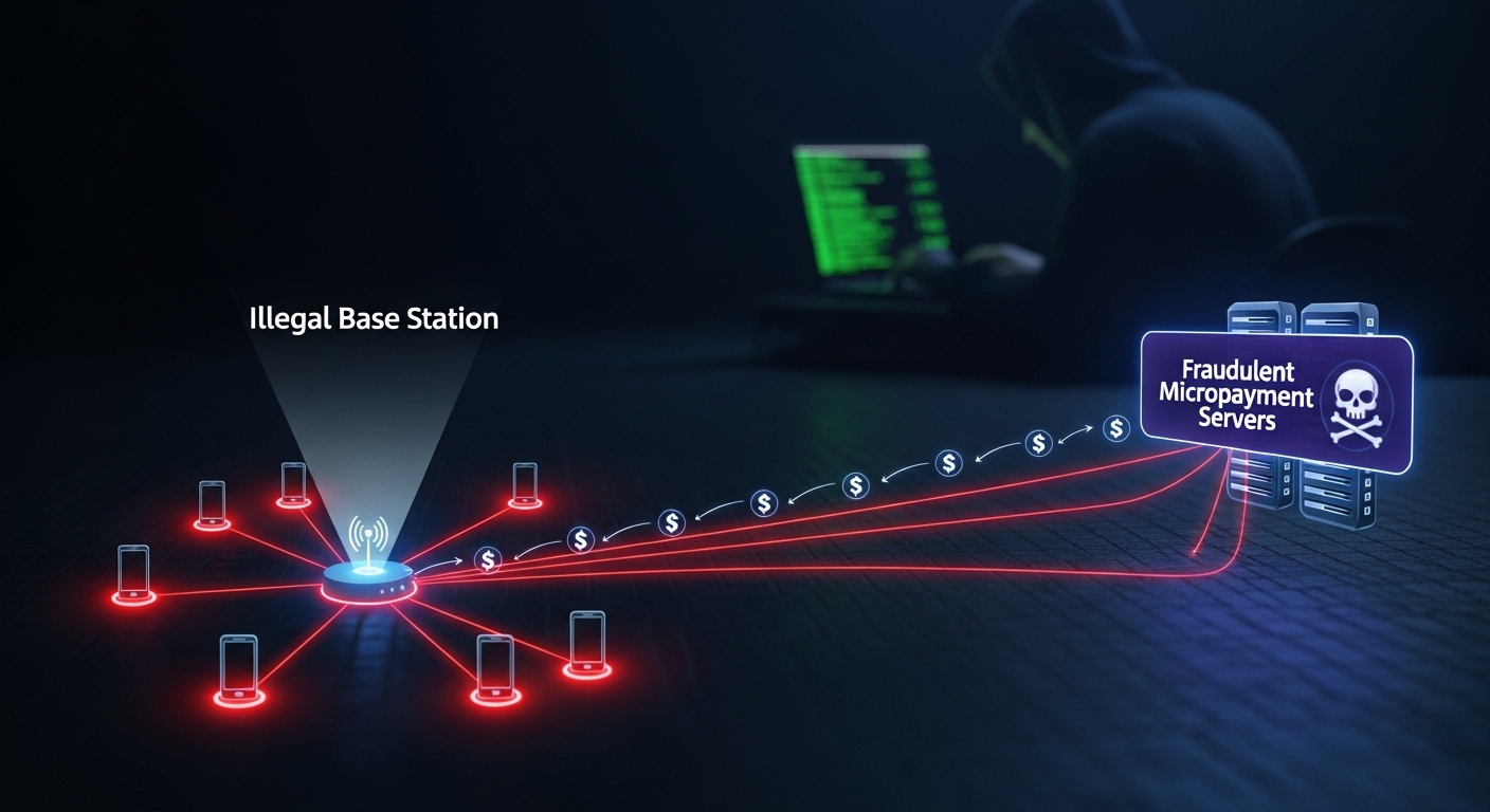 통신망을 뚫은 범죄 수법 - 불법 기지국으로 벌어지는 소액결제 사기