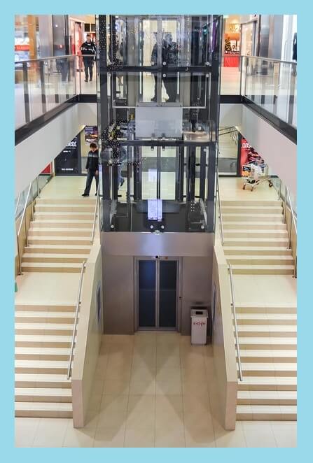 엘리베이터-정면