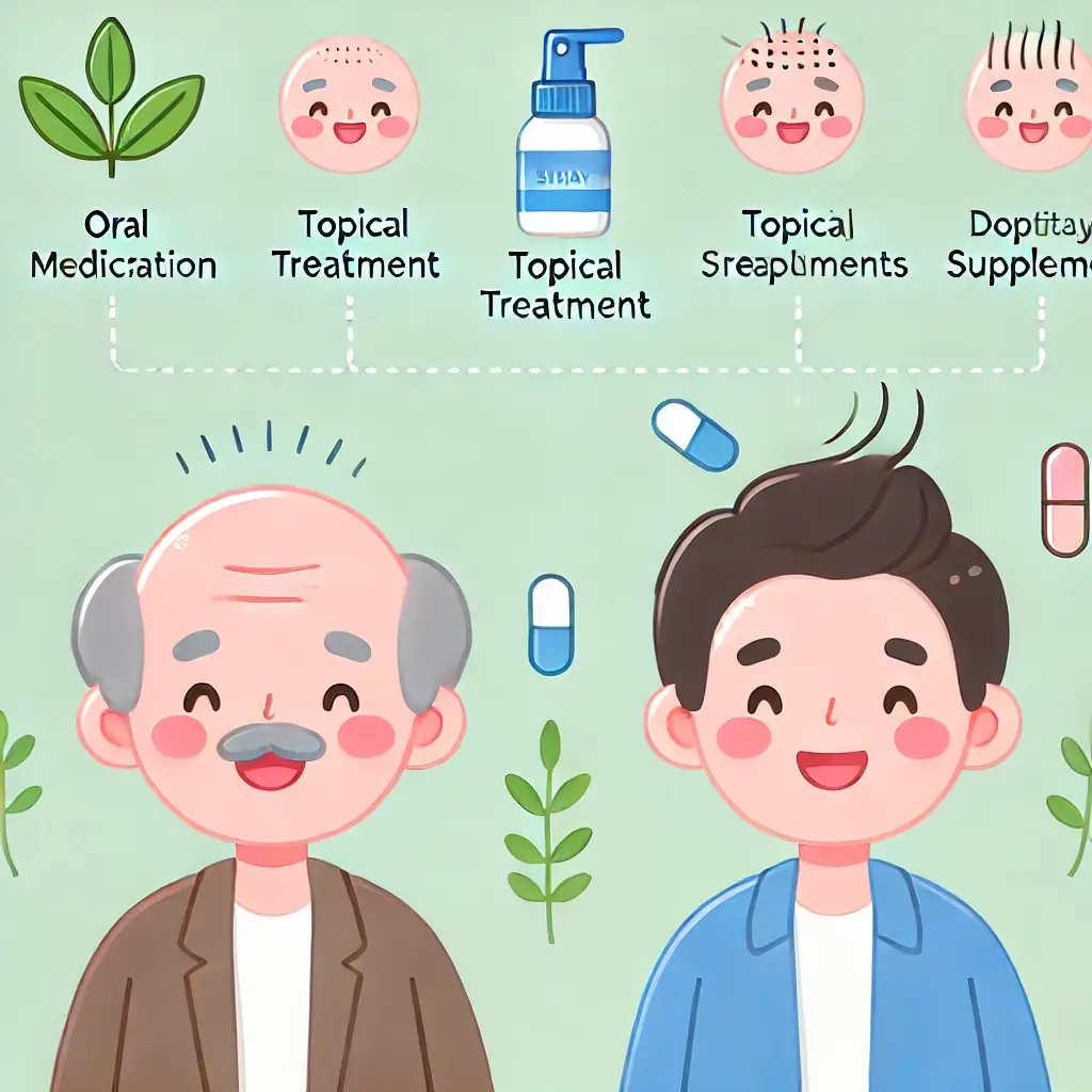 탈모 치료제의 종류와 효과 비교