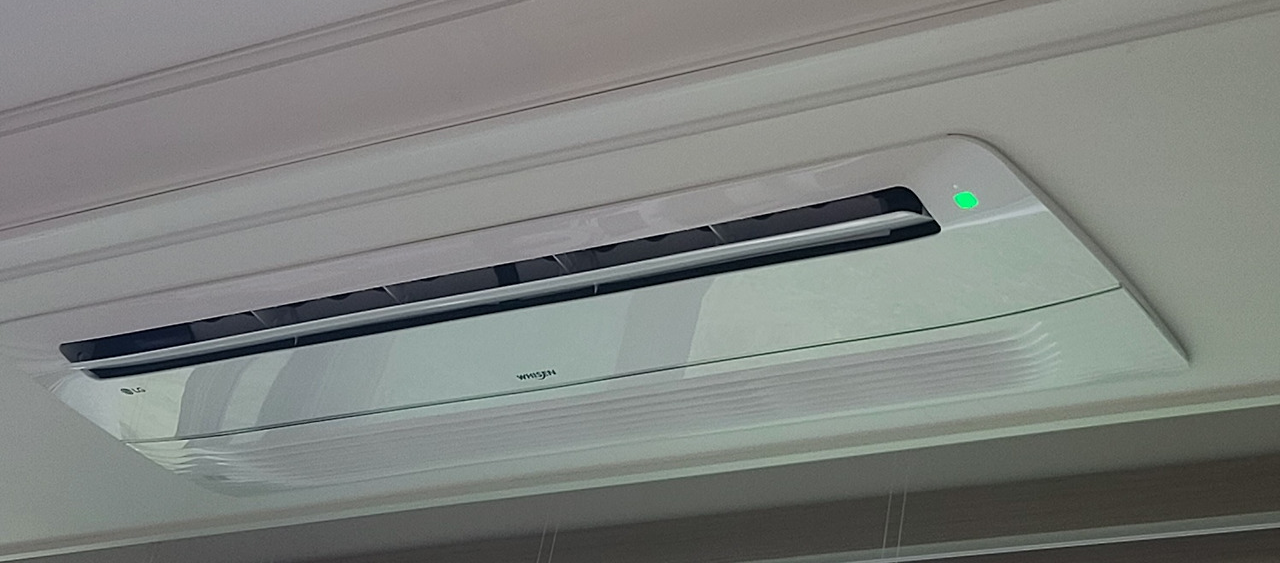 시스템 에어컨 갑자기 노란불 나올 때 해결 방법1