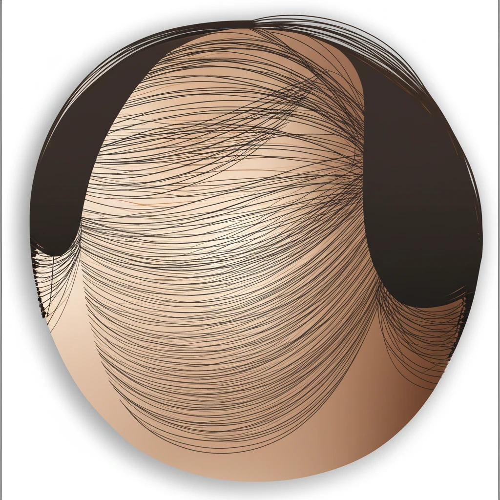 정수리 탈모, 남성형 탈모의 시작? ..