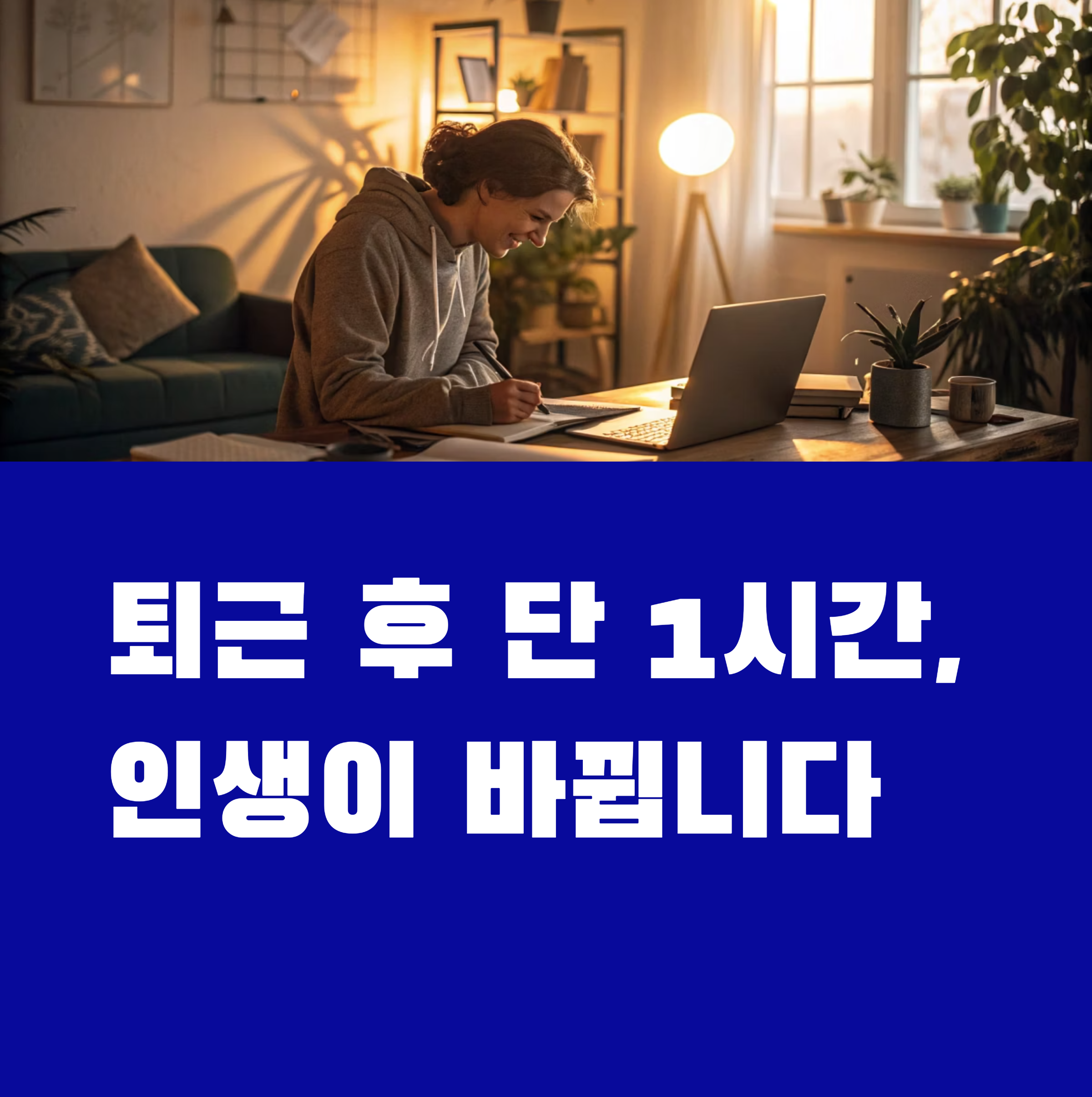 퇴근 후 자기계발 시간표, 이렇게만 하면 성공