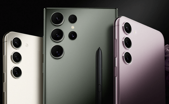 갤럭시S23-화이트색-카키색-핑크색-S펜