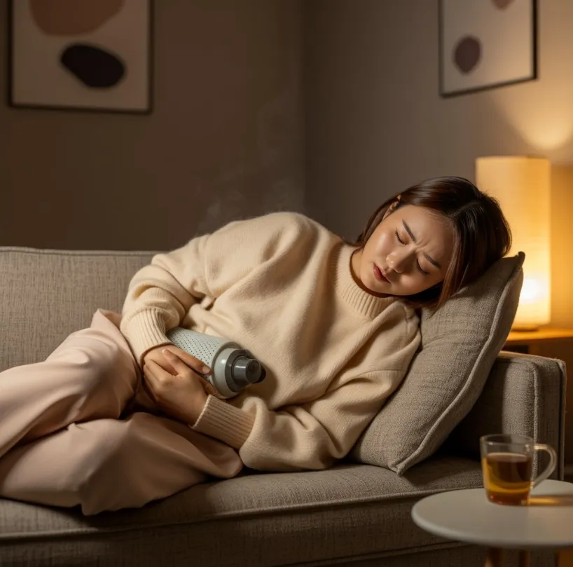 생리통 심할때 이미지