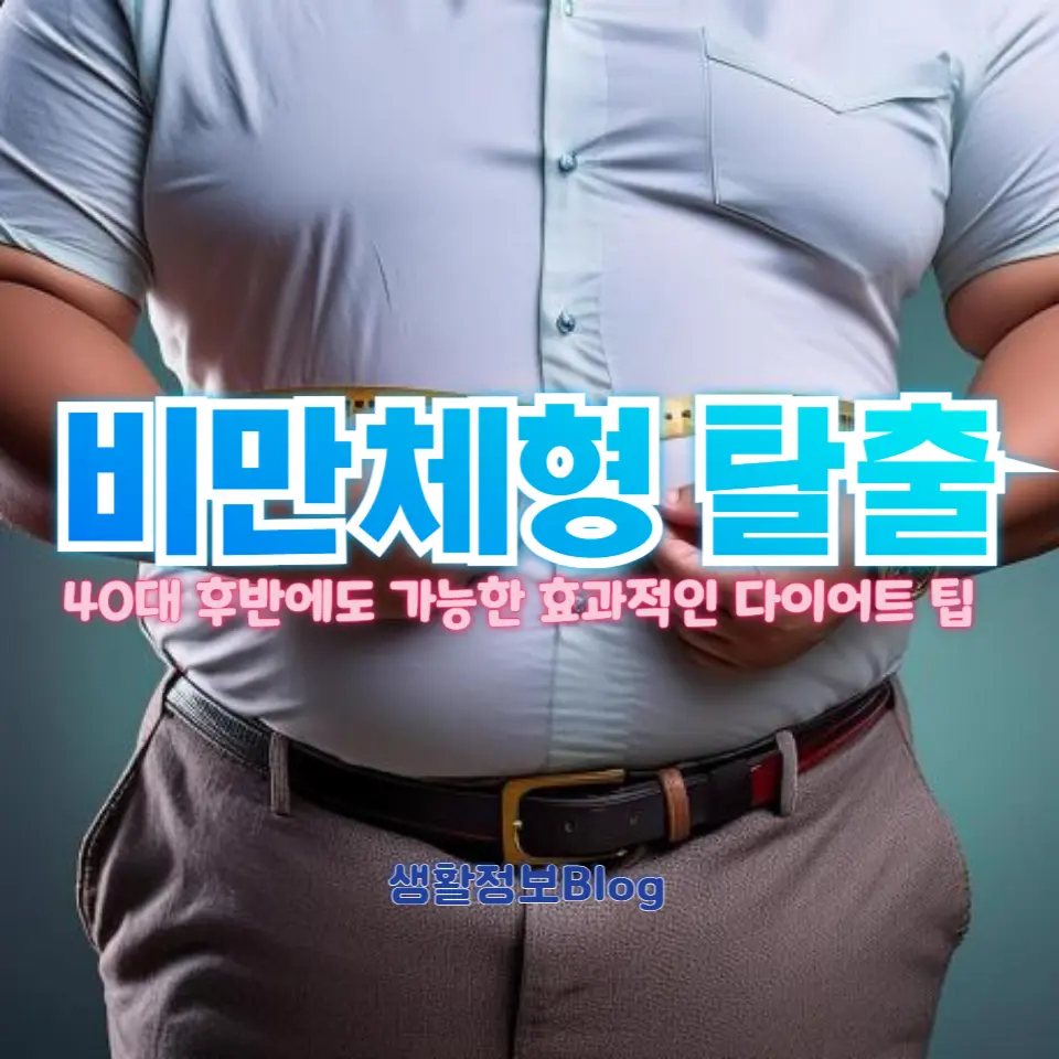 뱃살 걱정 끝! 40대 이후 실천할 수 있는 최고의 다이어트