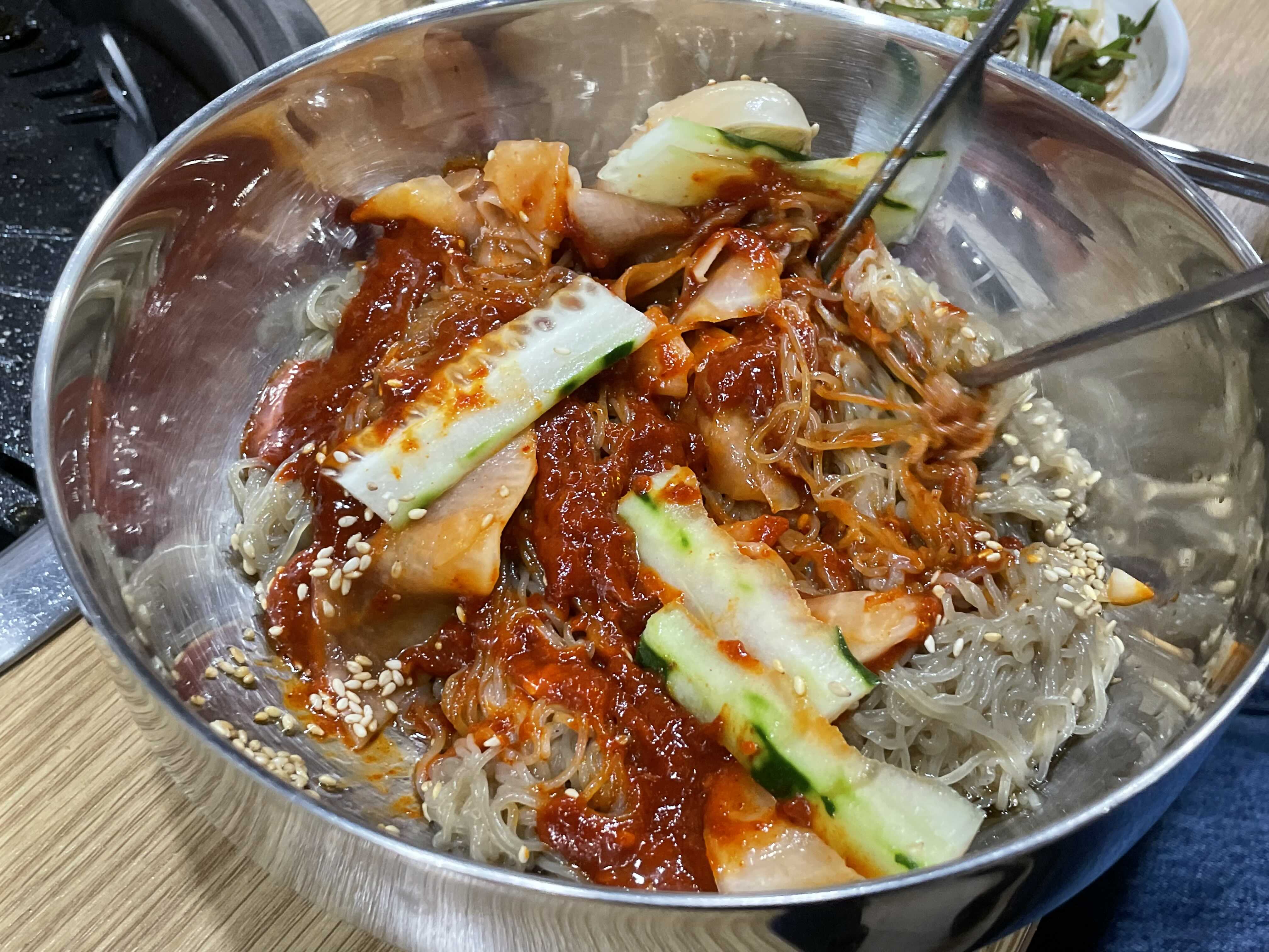 비빔냉면 