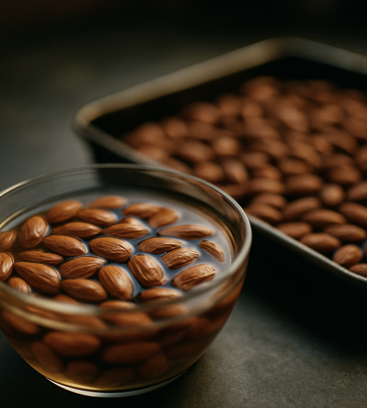 최고의 해결책, 물에 불리거나 살짝 볶거나