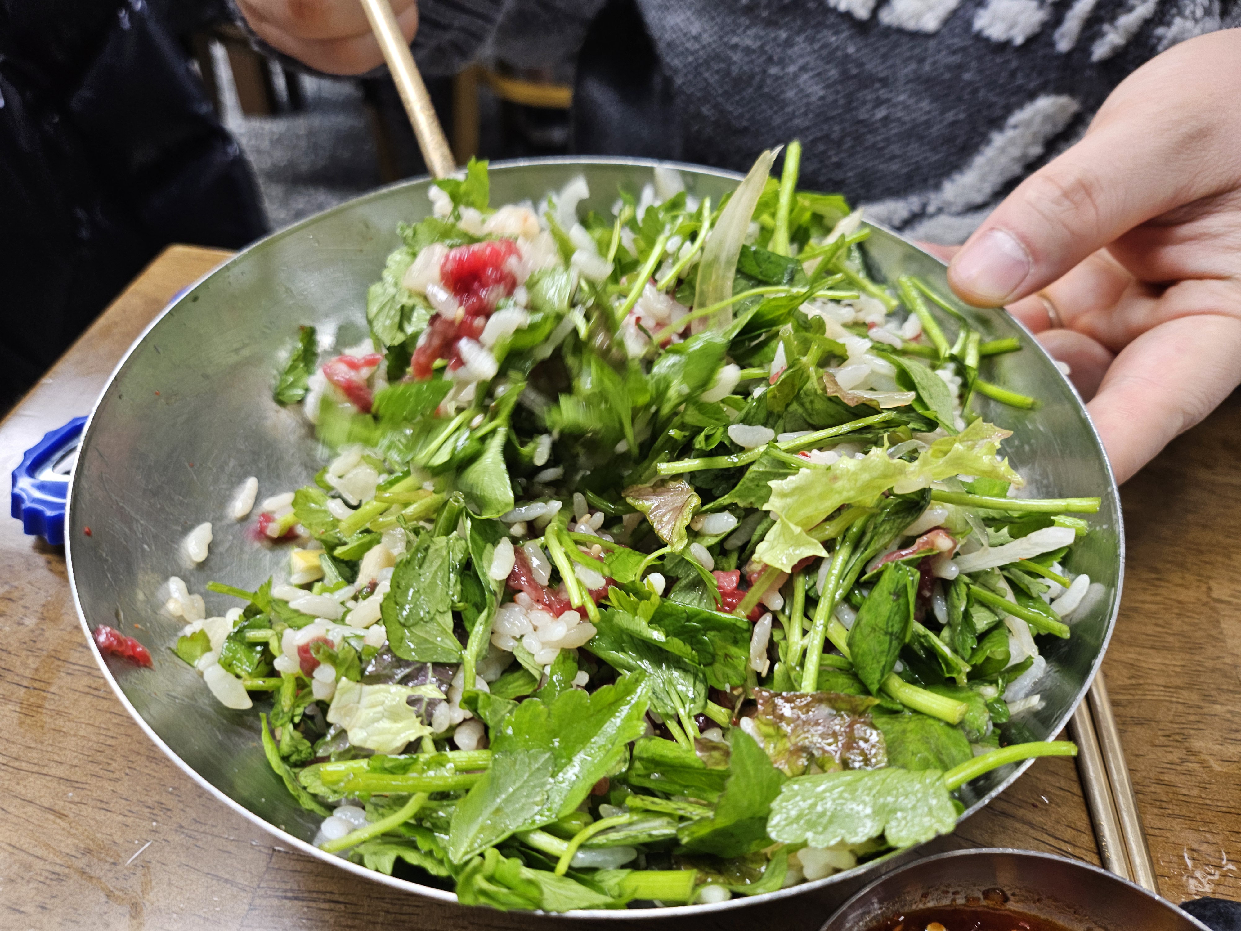 맛집 능동미나리 성수점