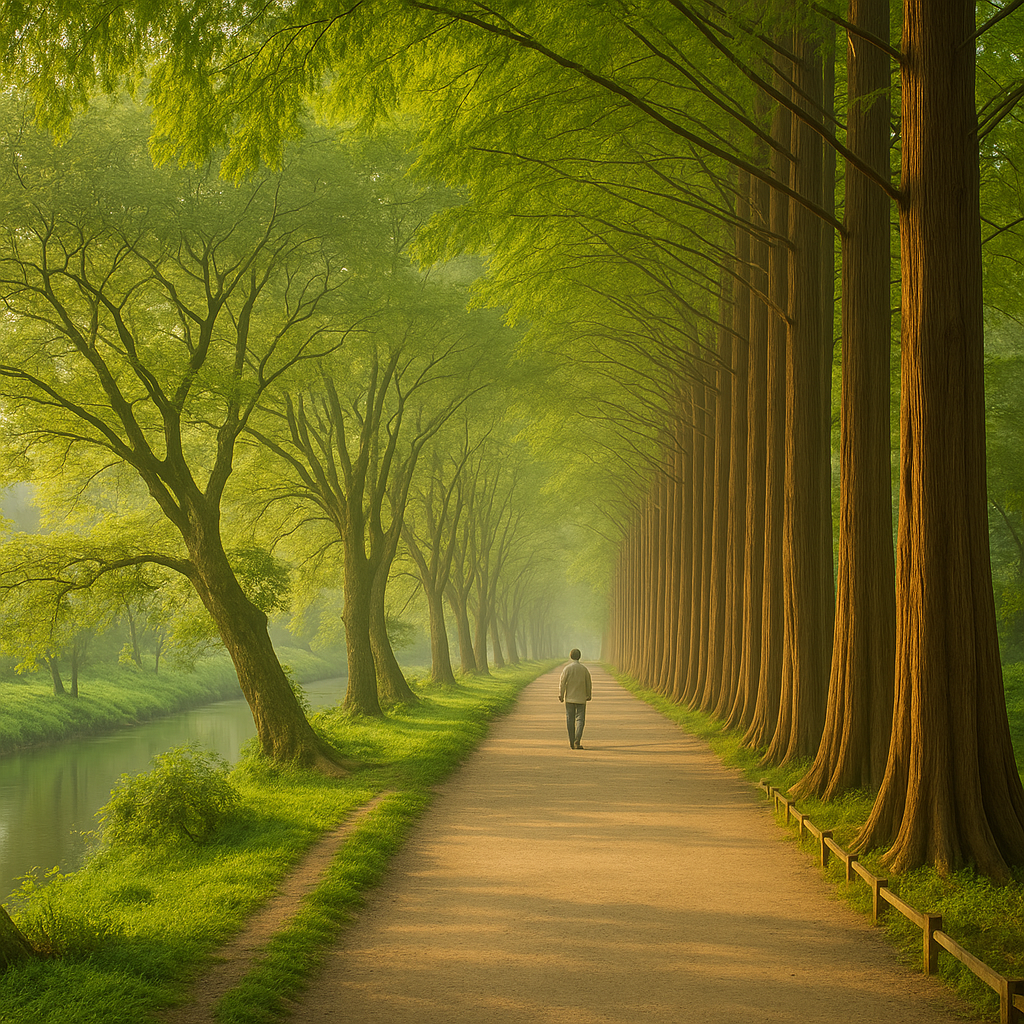 담양 관방제림과 메타세쿼이아 길 산책