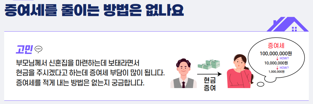 증여세 절세팁